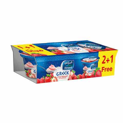 Almarai Vetal Strawberry Yoghurt 140g x Pack of 6